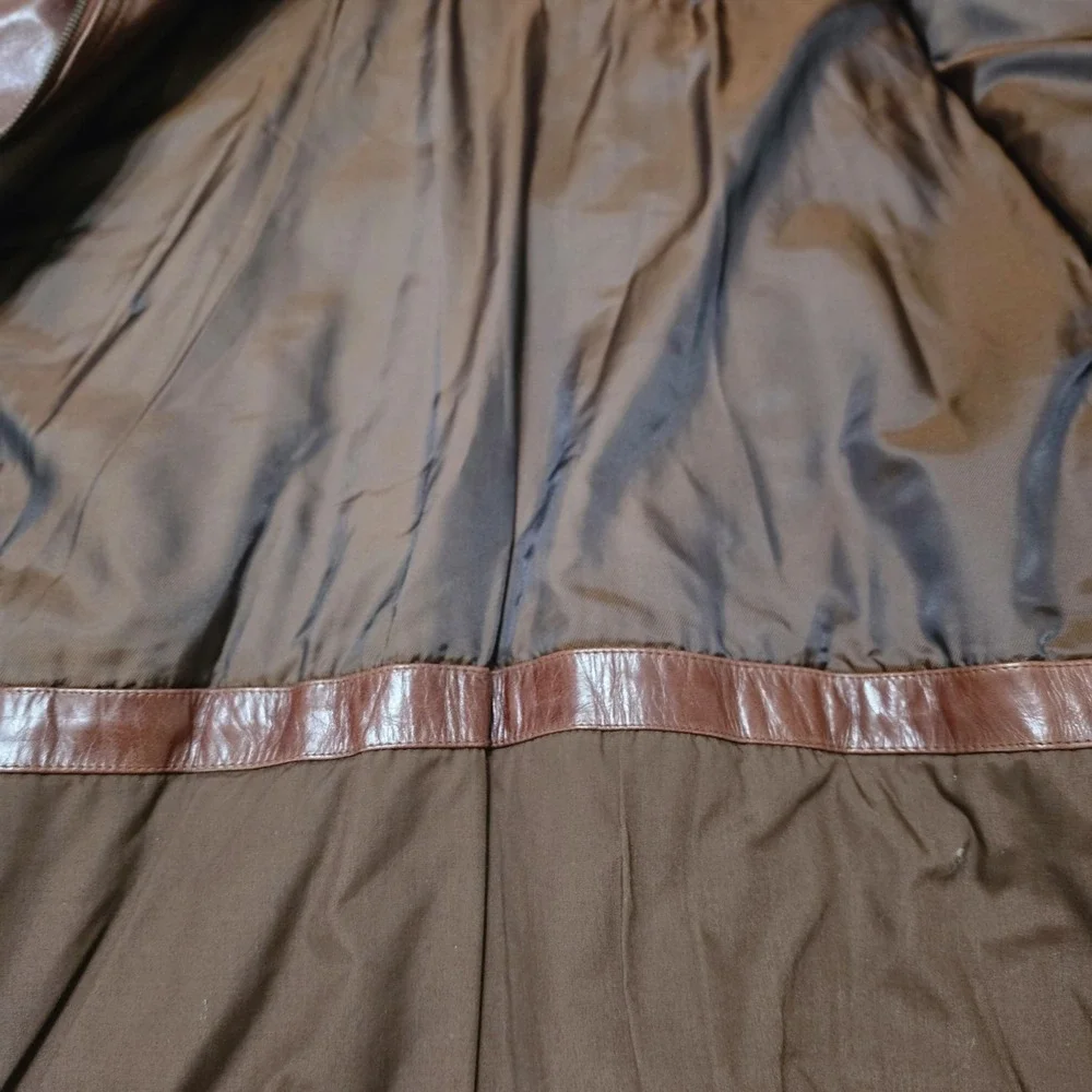 Vintage Madison Creek Outfitters Leather Western Ranch Field Jacket Mens XL